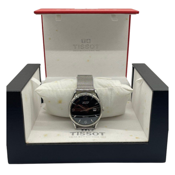 Tissot Heritage Visodate 40mm Quartz Black Dial Steel Watch